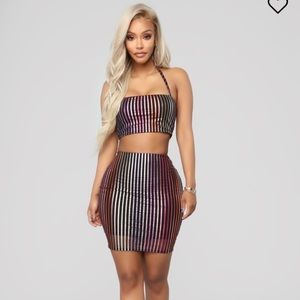 Brand new two piece outfit from FashionNova.